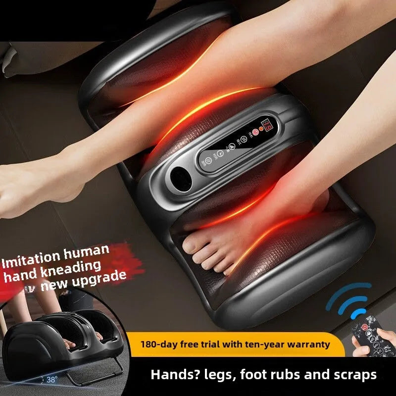 Appareil et Masseur Électrique Premium Pieds Jambes Vibration Chauffage Pression d’Air