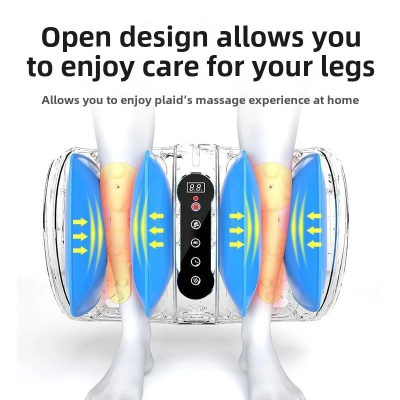 Appareil et Masseur Électrique Premium Pieds Jambes Vibration Chauffage Pression d’Air