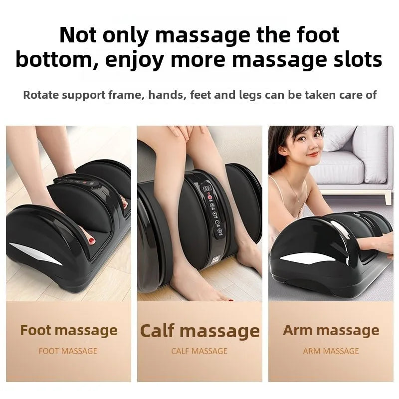 Appareil et Masseur Électrique Premium Pieds Jambes Vibration Chauffage Pression d’Air