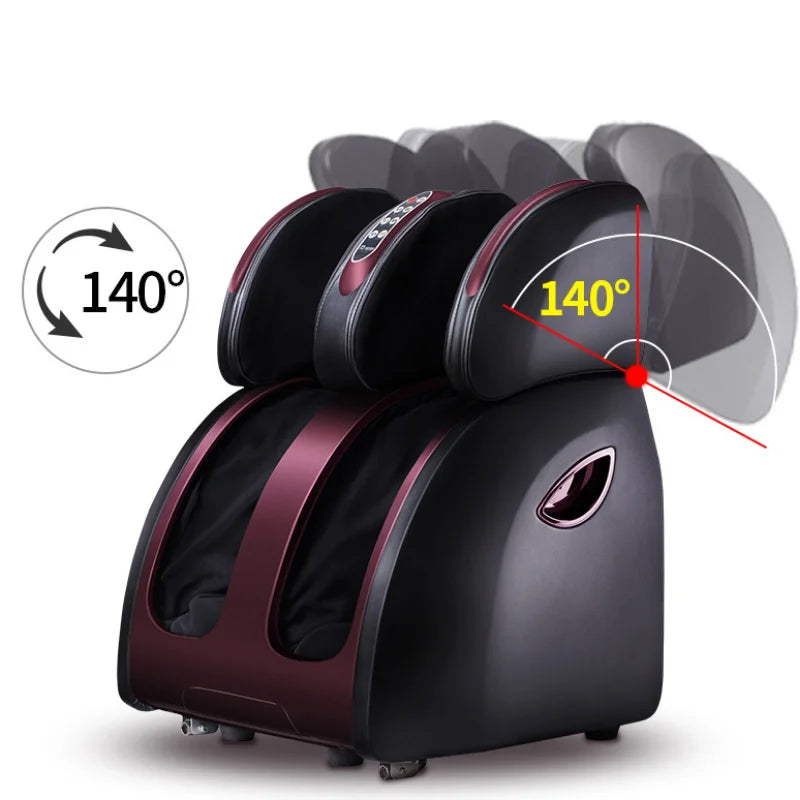 Masseur Électrique Premium Pieds et Jambes Vibration Chauffage et Pression d’Air