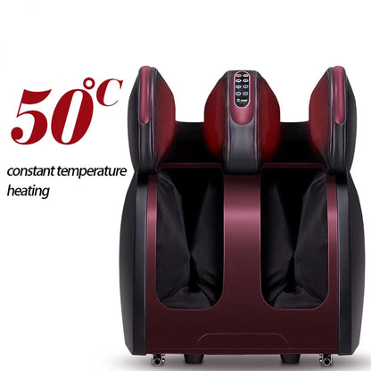 Masseur Électrique Premium Pieds et Jambes Vibration Chauffage et Pression d’Air